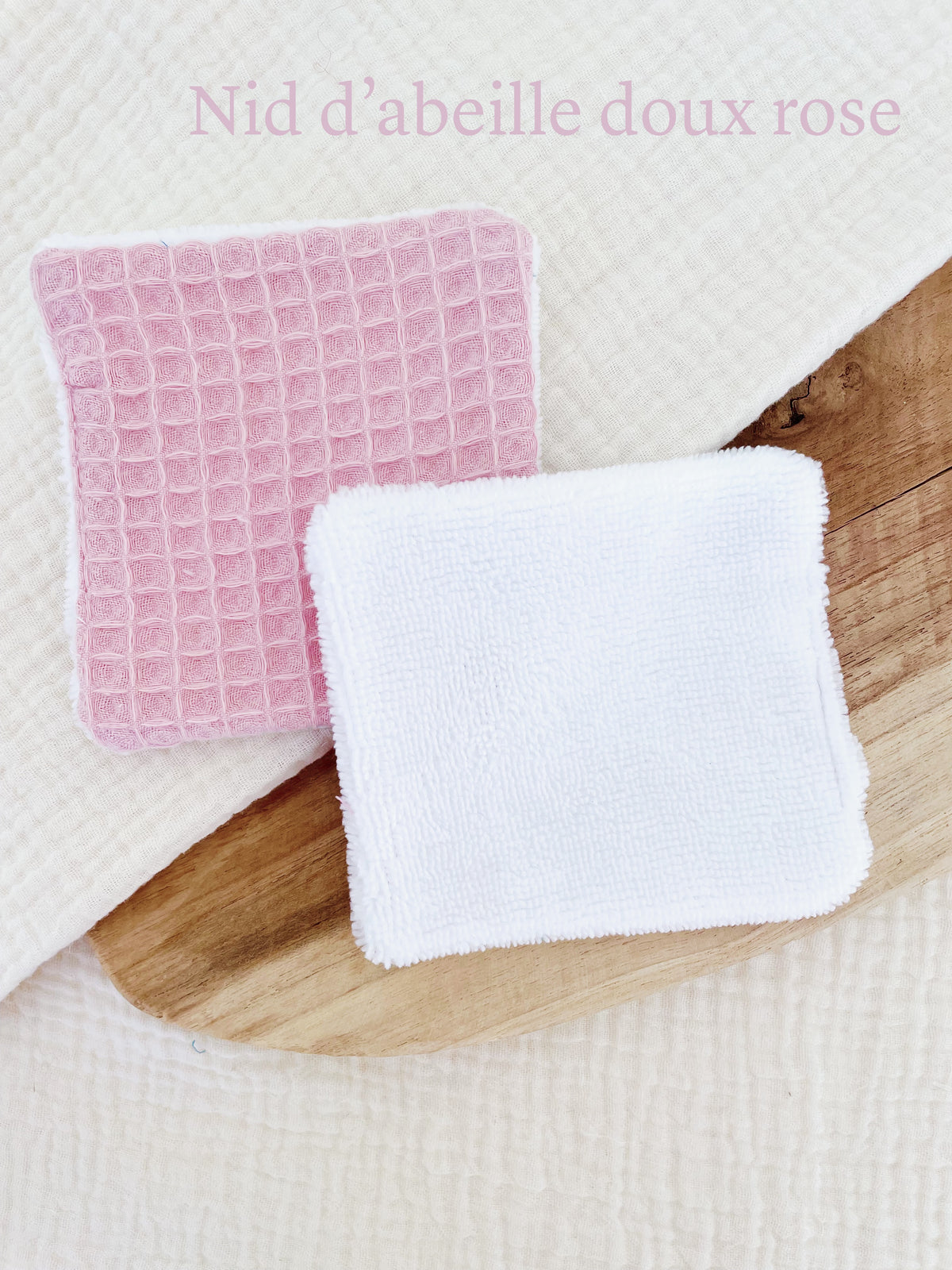 Coton lavable en éponge bambou