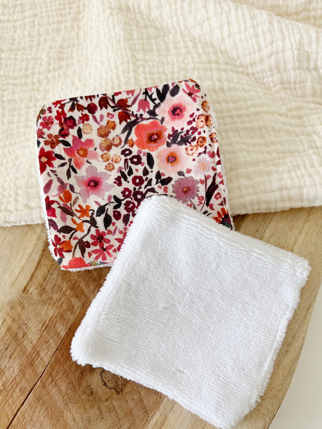 Coton lavable en éponge bambou