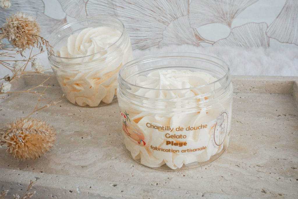 Gel douche chantilly - Savonnerie de Bormes