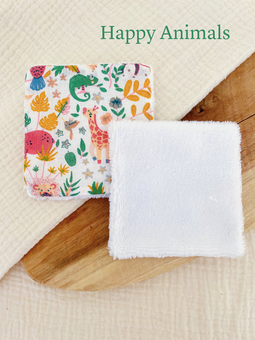 Lot de 5 lingettes bébé