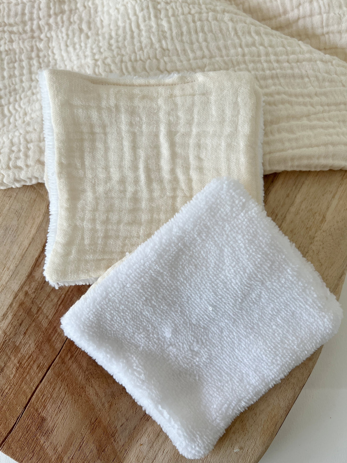 Coton lavable en éponge bambou