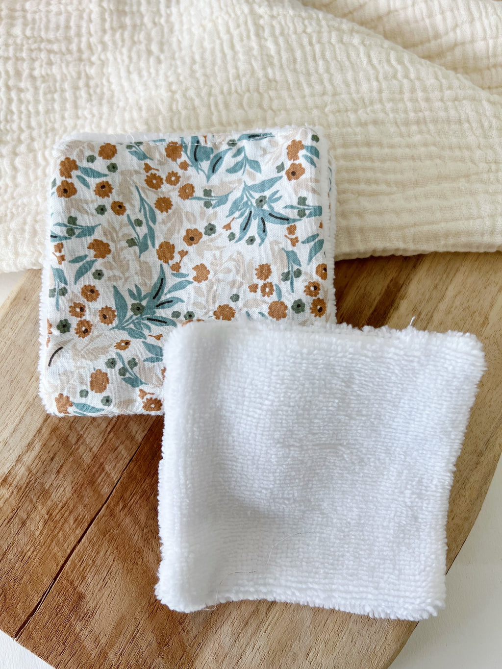 Coton lavable en éponge bambou