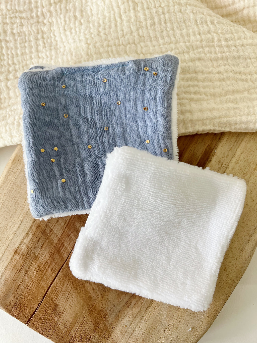 Coton lavable en éponge bambou