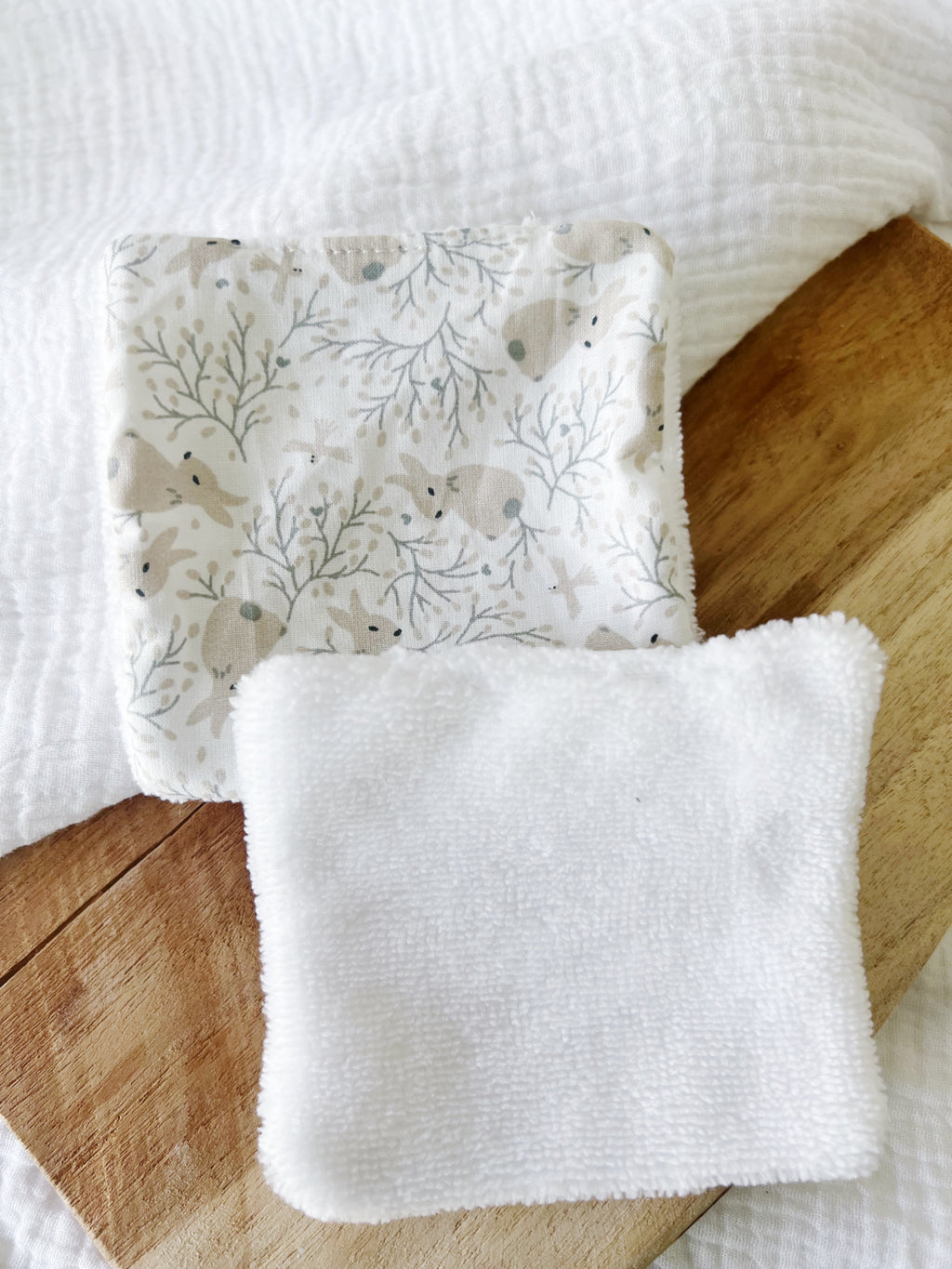 Lot de 5 lingettes bébé