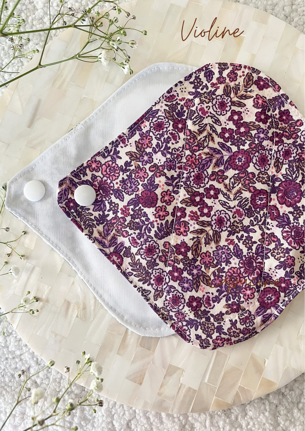 Protège-slip lavable en coton