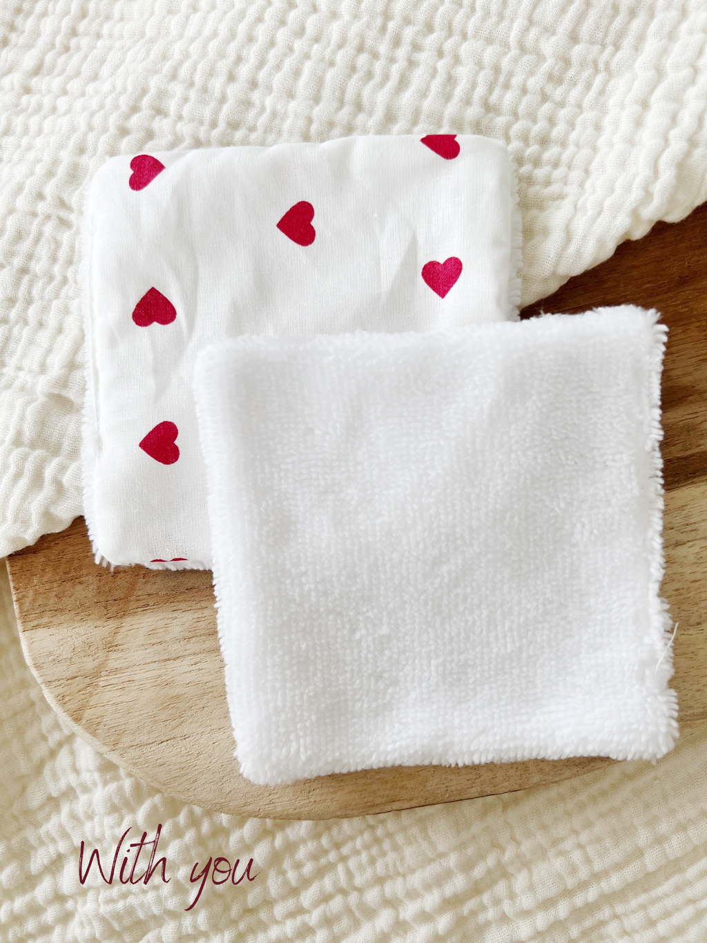 Coton lavable en éponge bambou