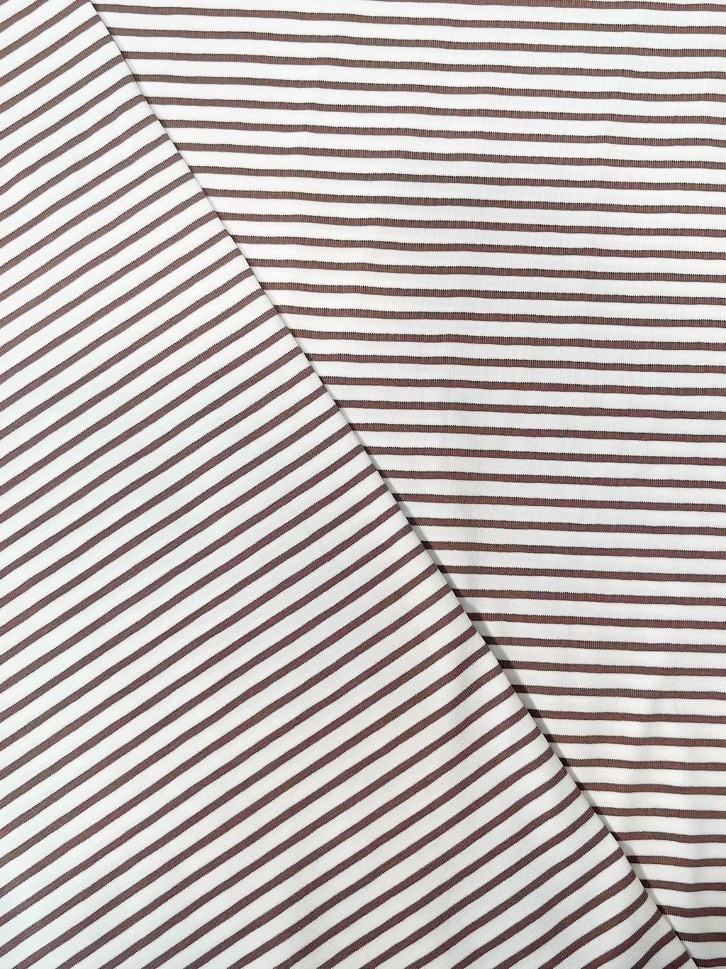 Jersey rayé marron