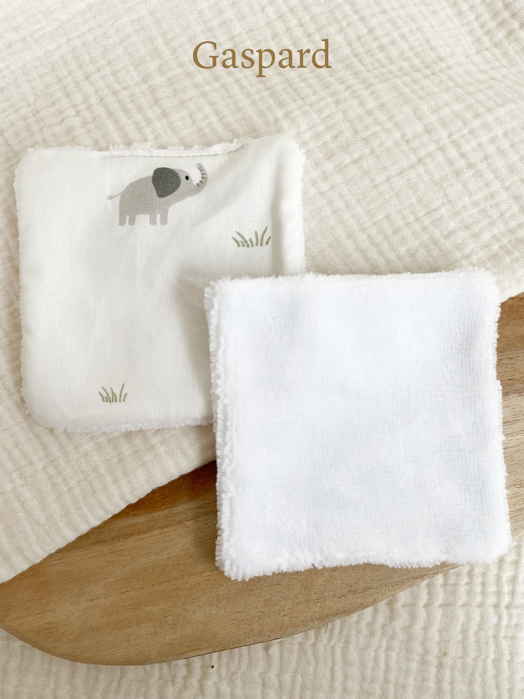 Lot de 5 lingettes bébé