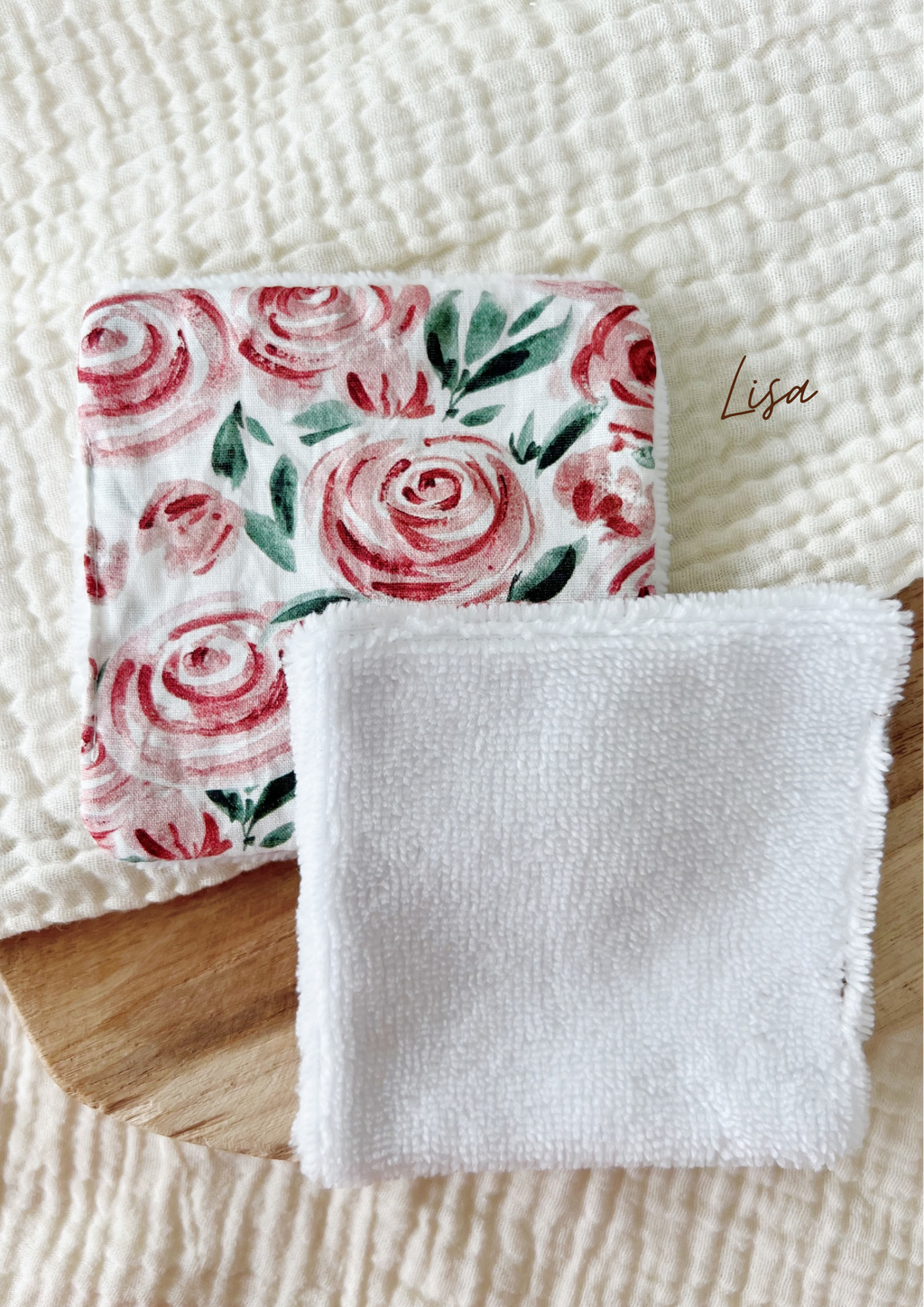 Coton lavable en éponge bambou