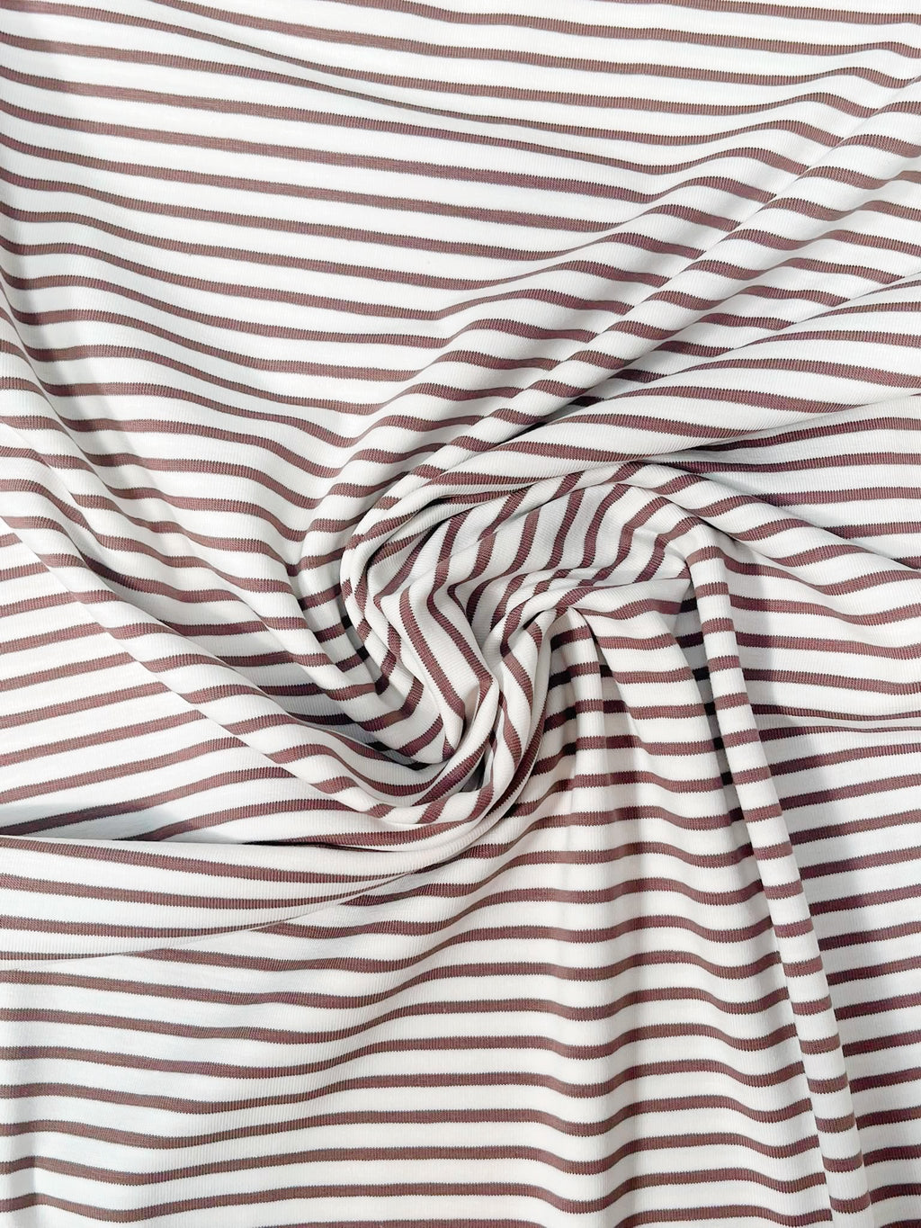 Jersey rayé marron