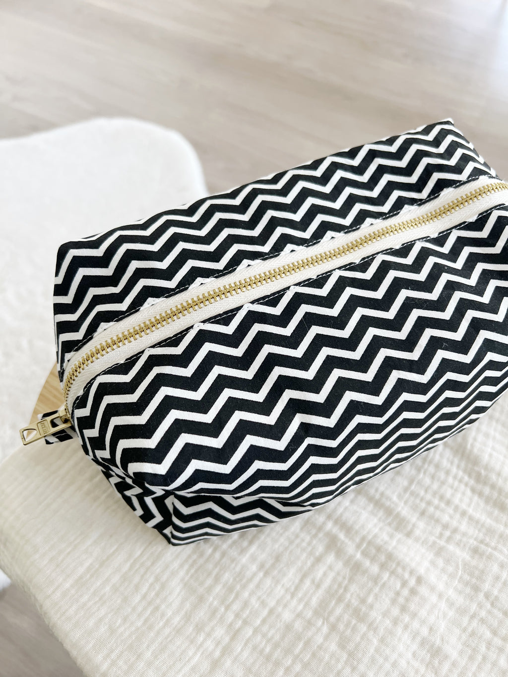 Trousse de toilette hommes (intérieur imperméable)