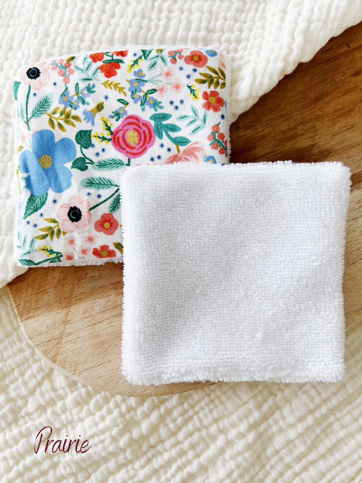 Coton lavable en éponge bambou