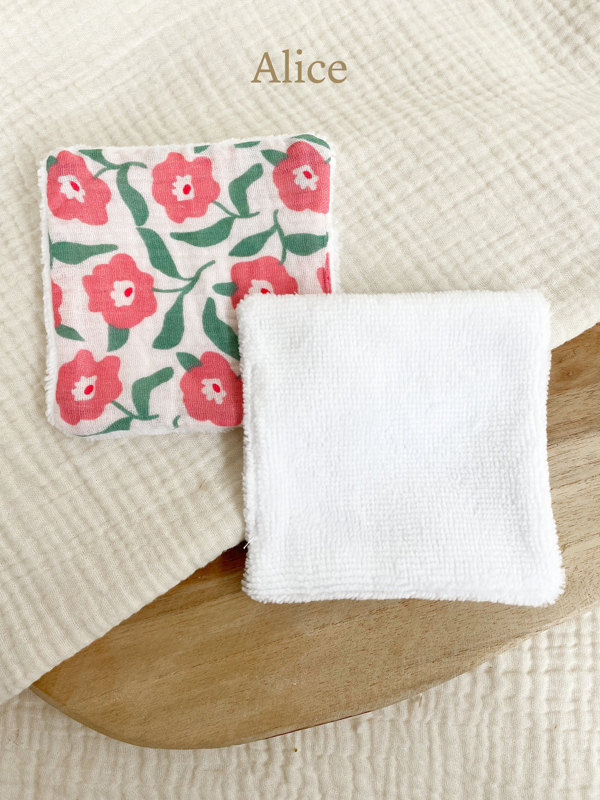 Coton lavable en éponge bambou