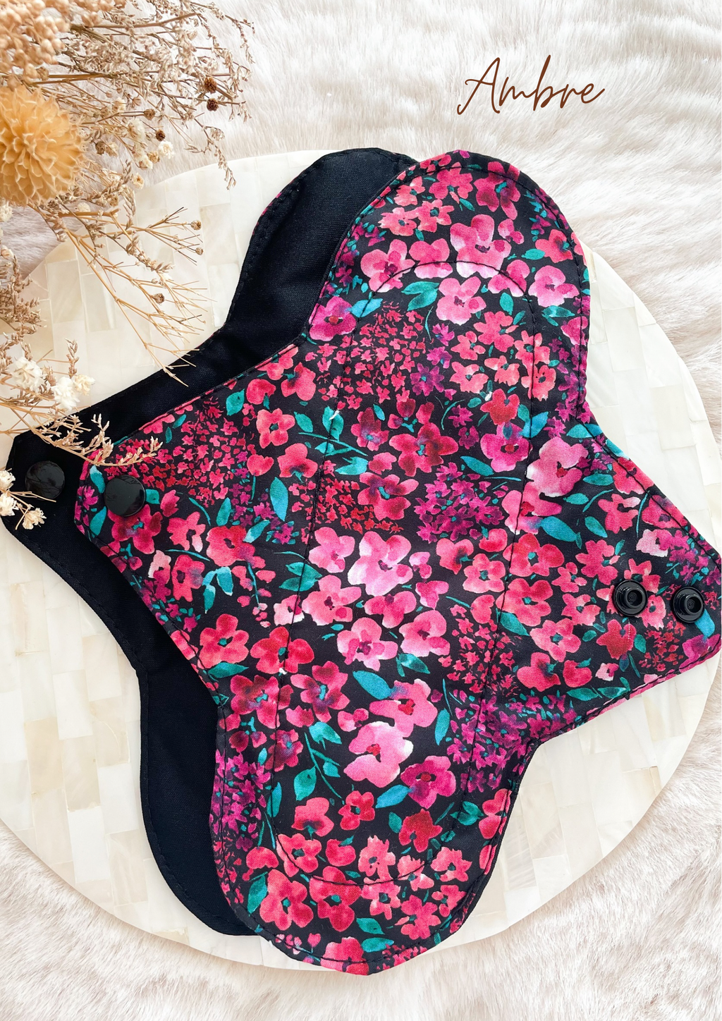 Serviette hygiénique lavable pour flux important