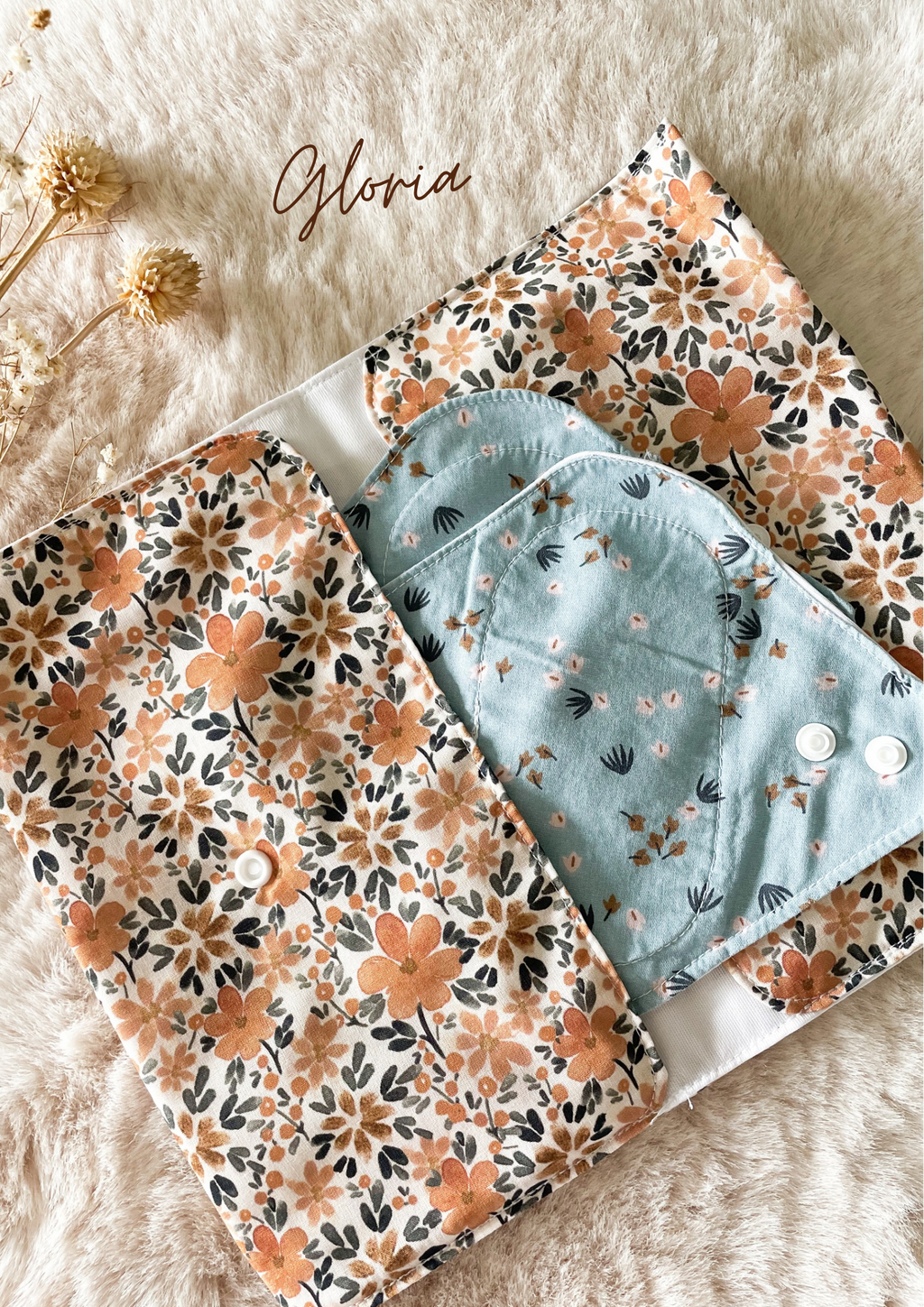 Pochette à culottes menstruelles/serviettes hygiéniques lavables
