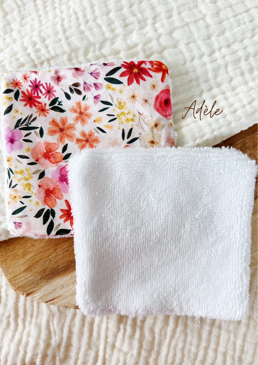 Coton lavable en éponge bambou