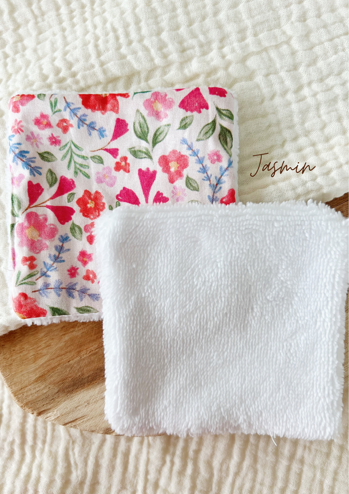 Coton lavable en éponge bambou