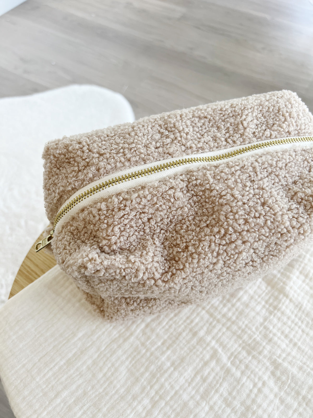 Trousse de toilette moumoute (intérieur imperméable)