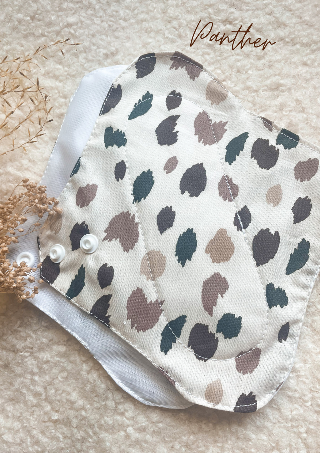 Serviette lavable flux MOYEN – Serviette hygiénique de jour