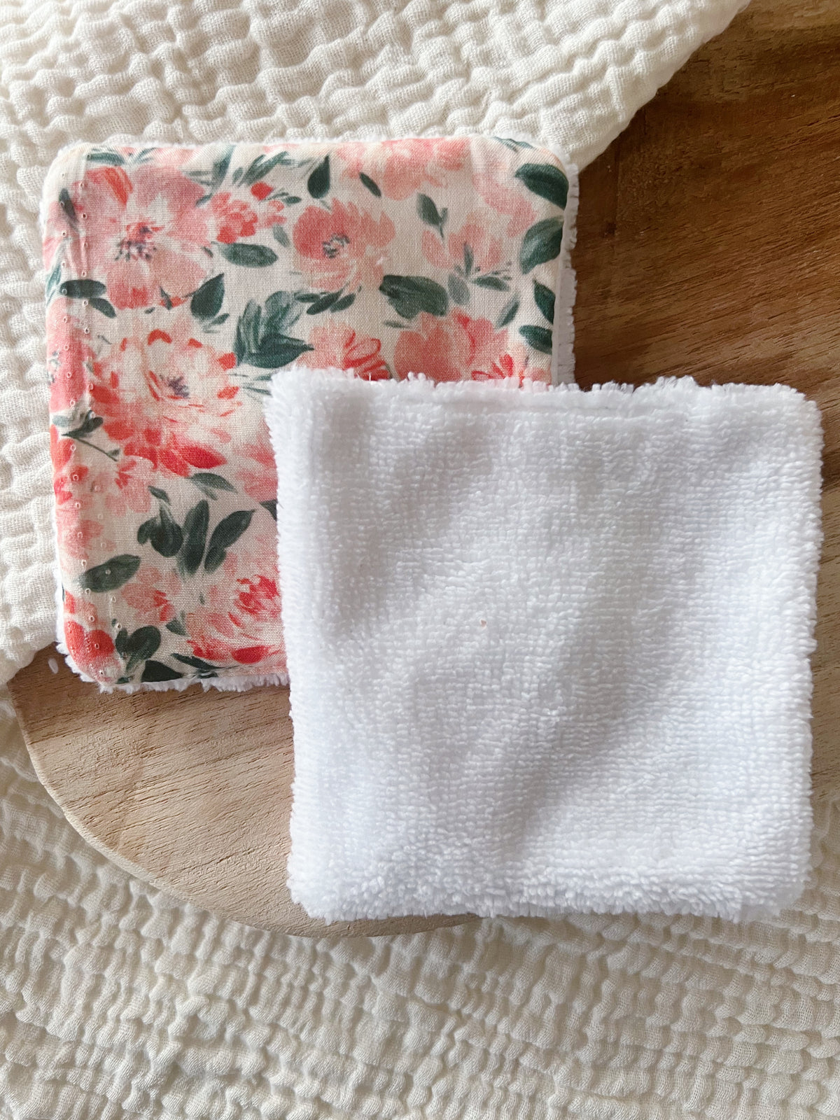 Coton lavable en éponge bambou