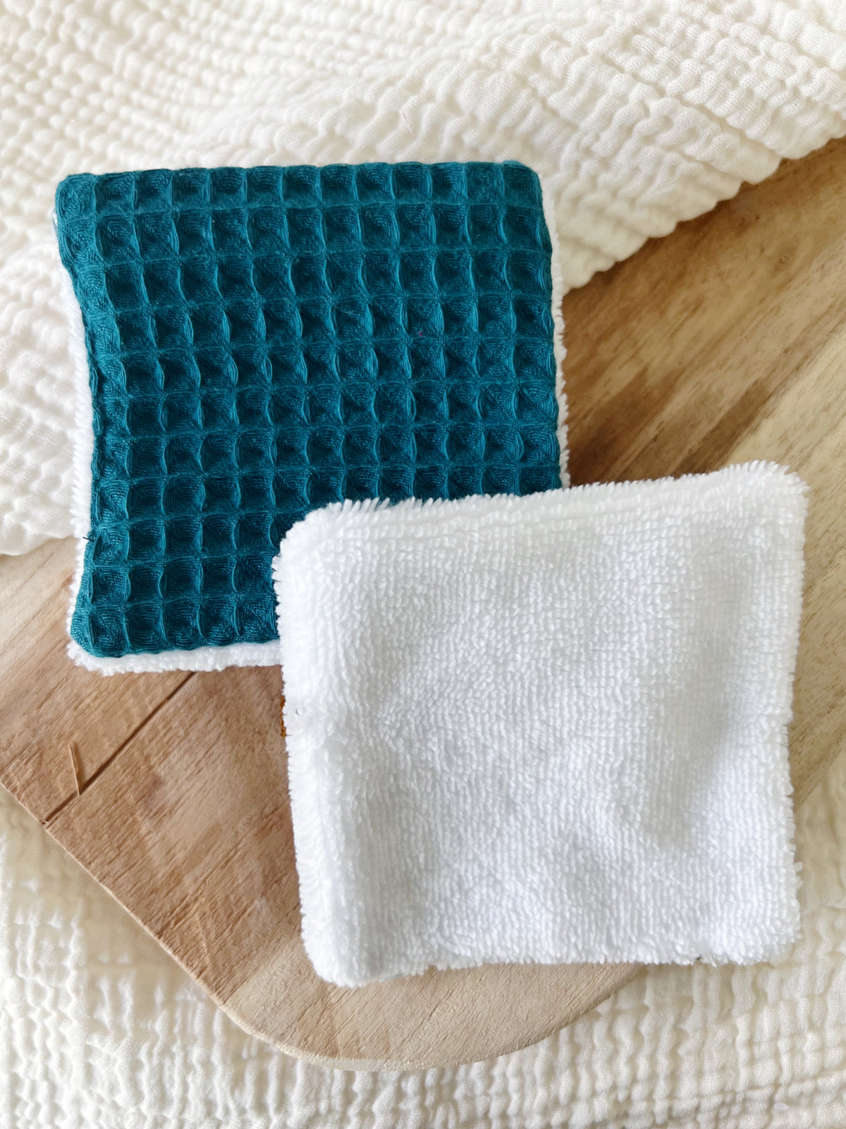 Coton lavable en éponge bambou
