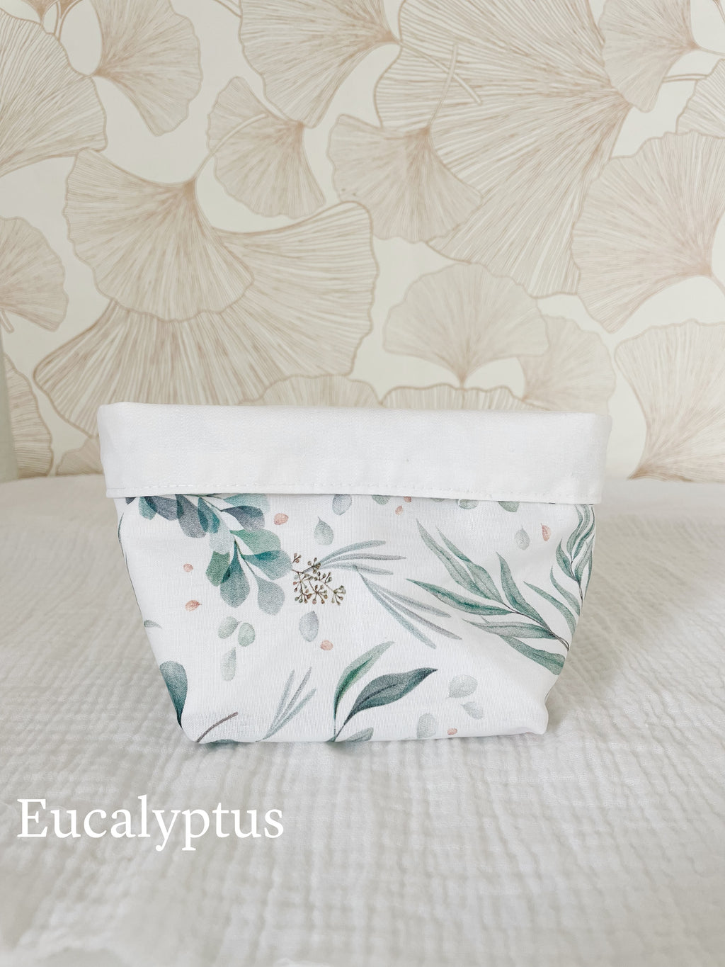 Coton imprimé Eucalyptus