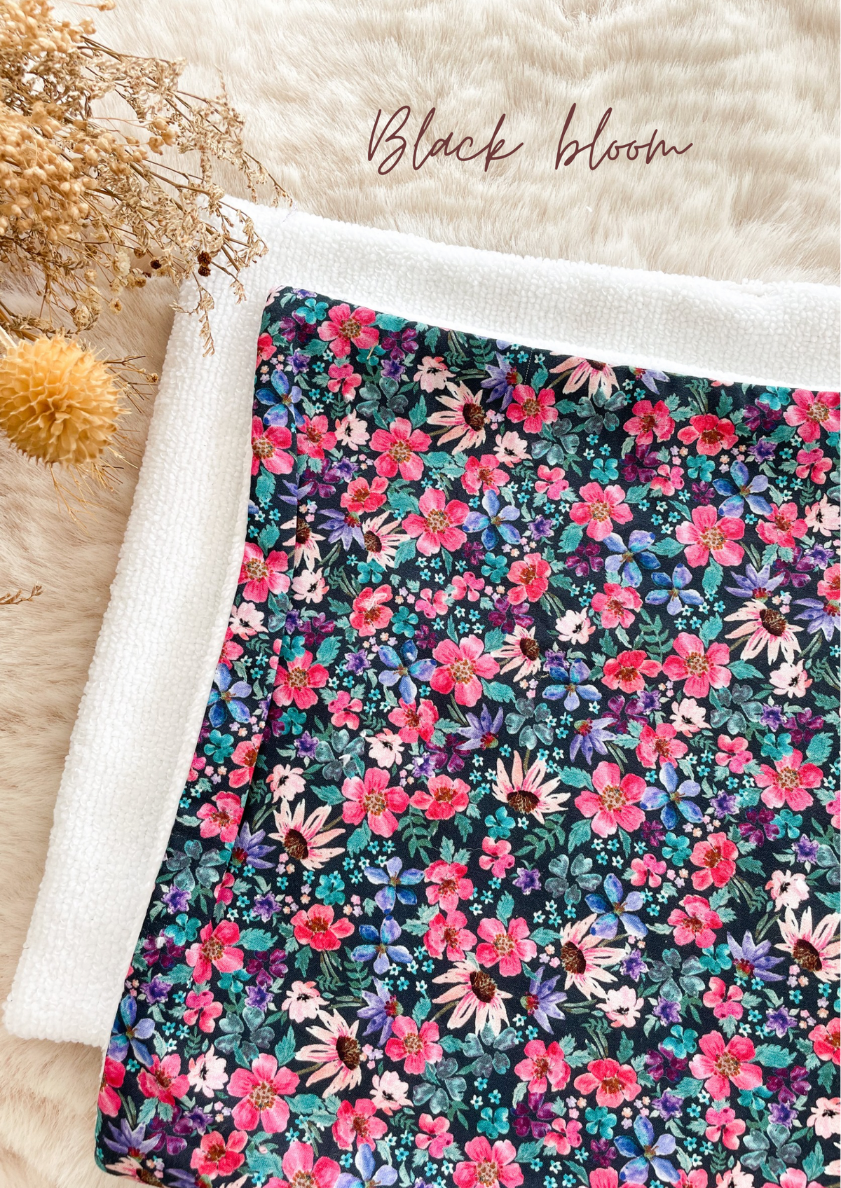 Feuille essuie-tout lavable microfibre (sans pressions)