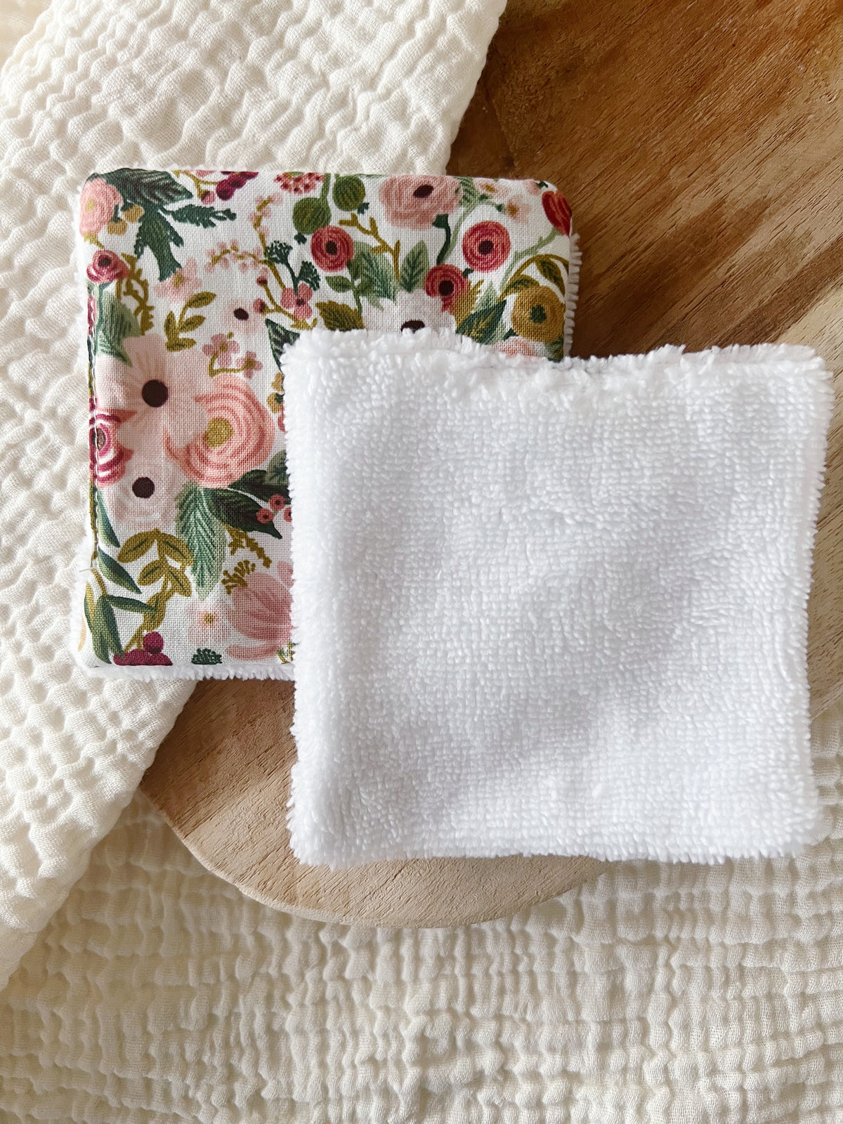 Coton lavable en éponge bambou