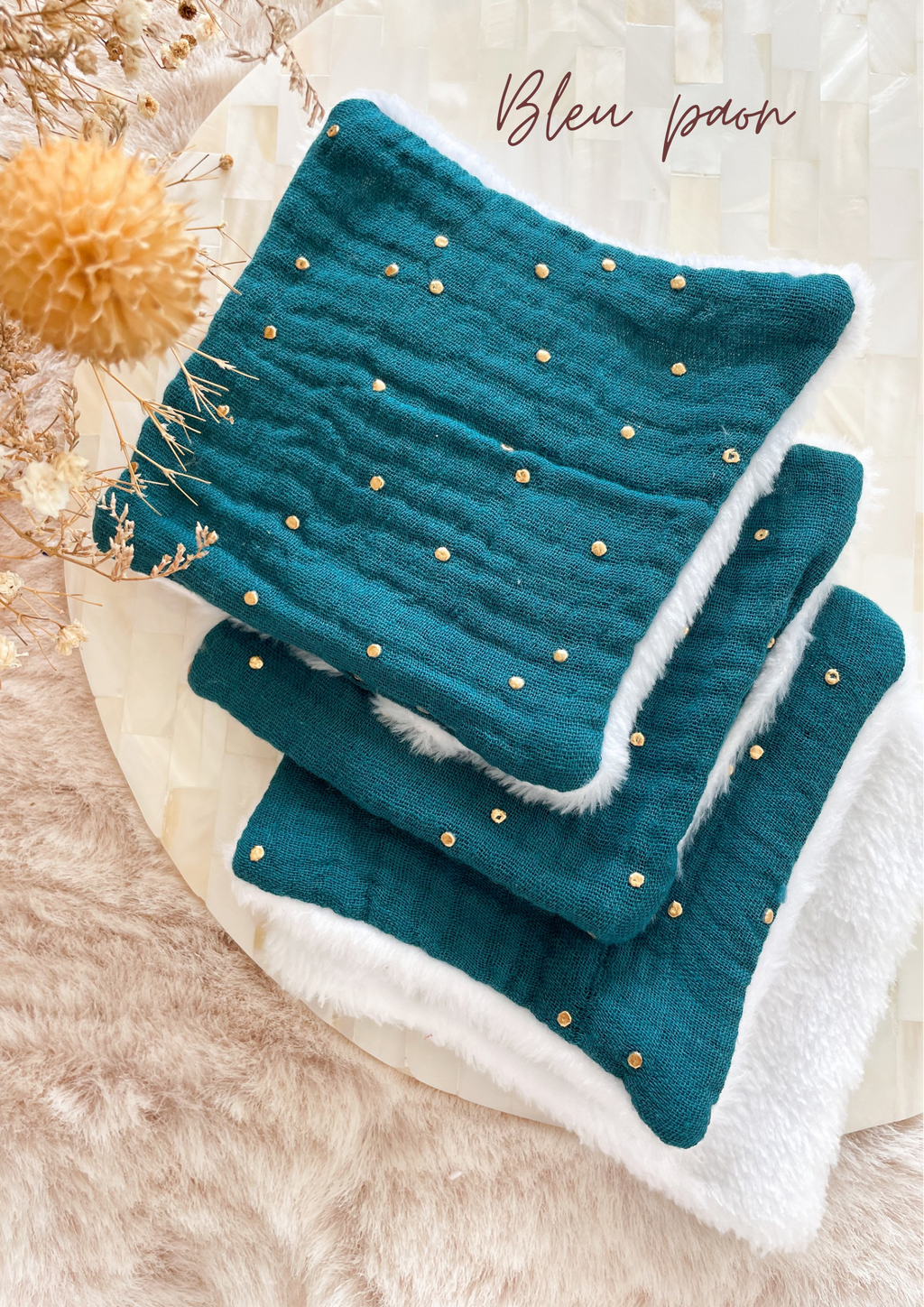 Coton lavable en tissu doudou