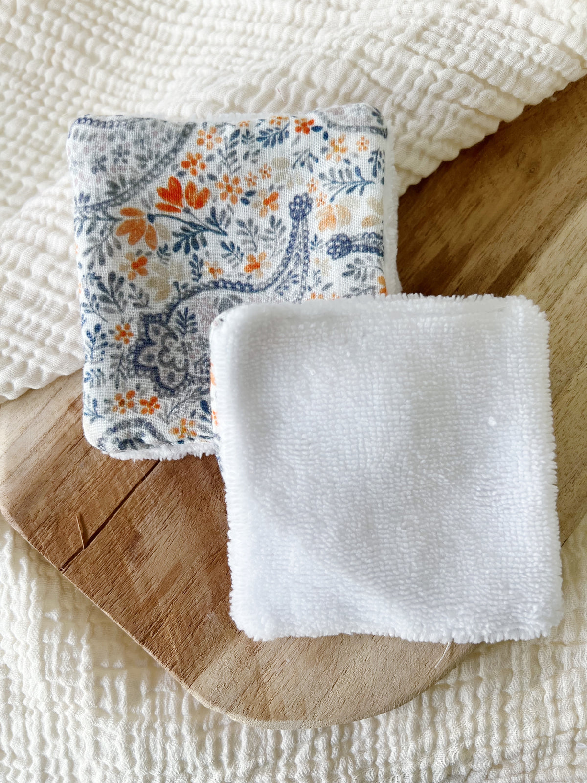 Coton lavable en éponge bambou