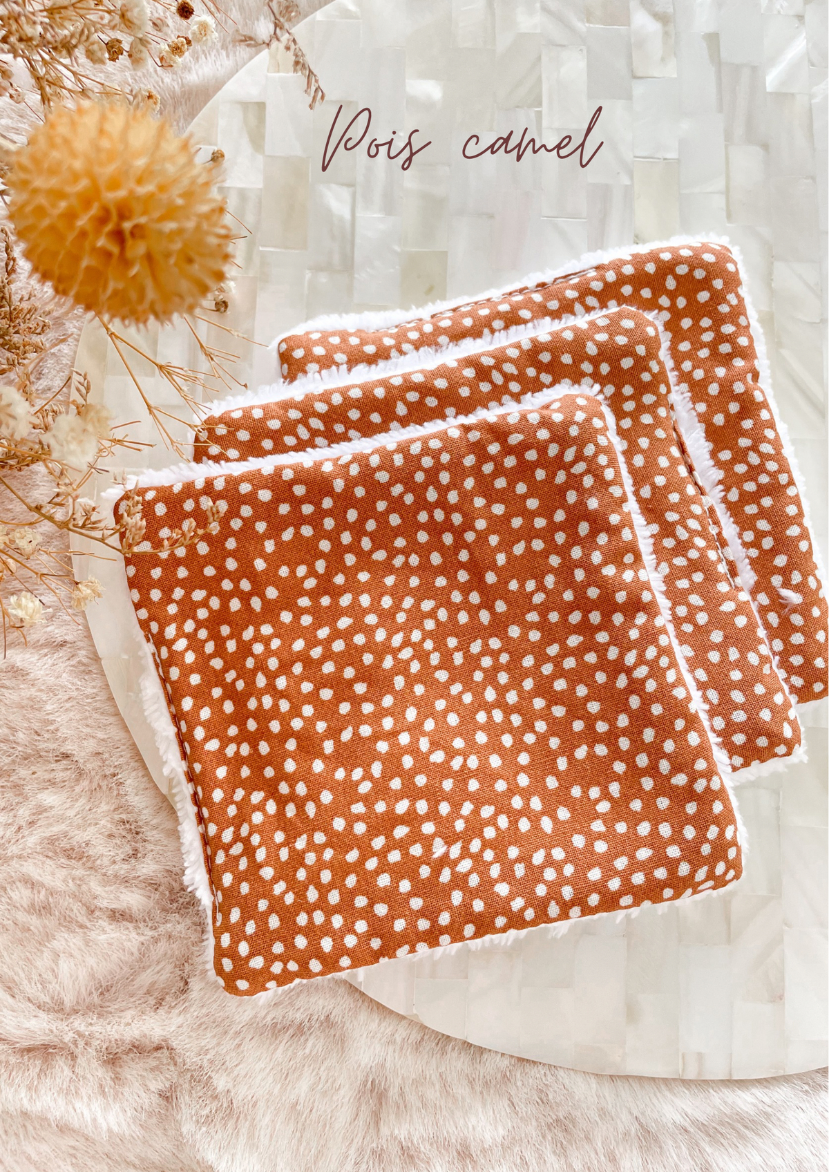 Coton lavable en éponge bambou