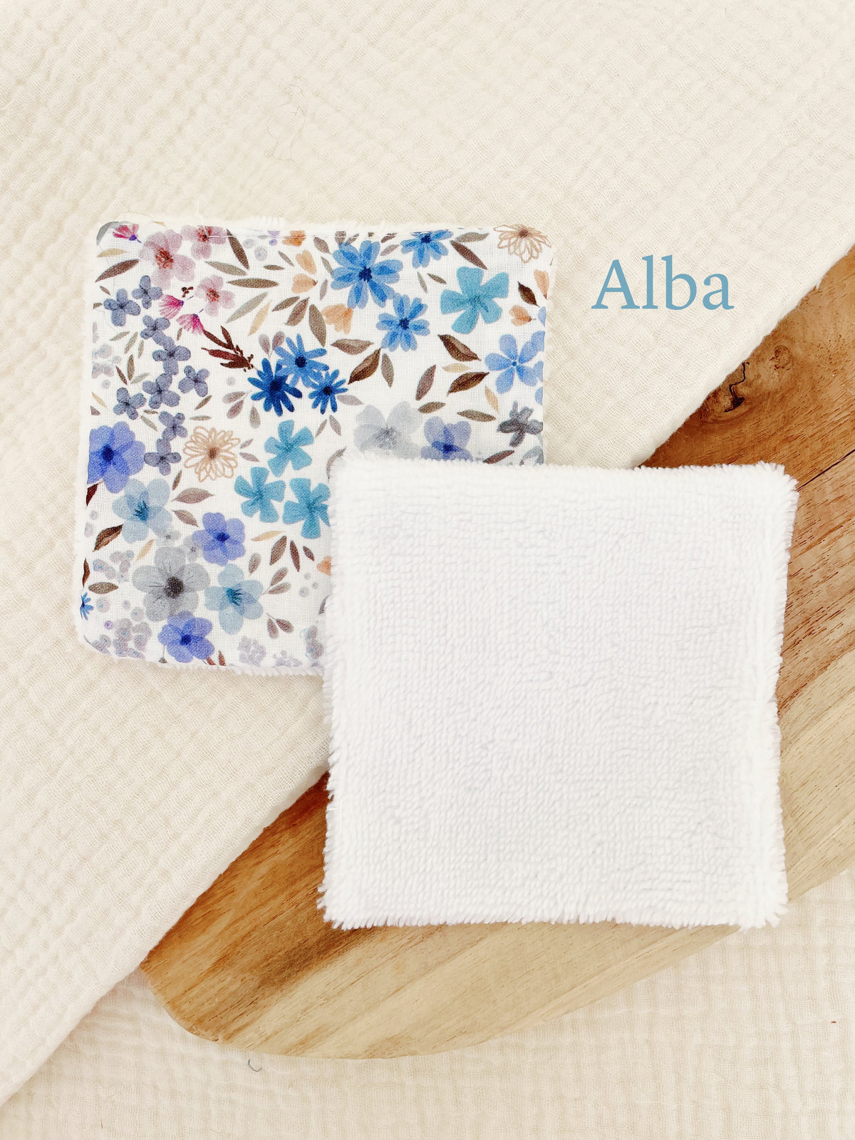 Coton lavable en éponge bambou