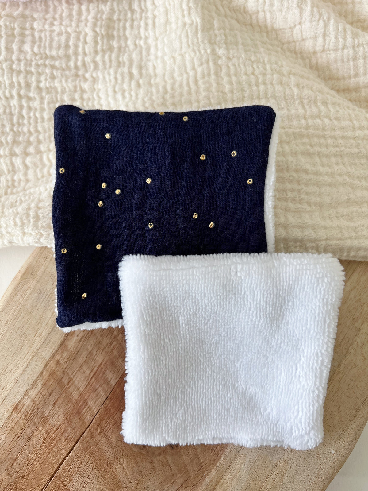 Coton lavable en éponge bambou