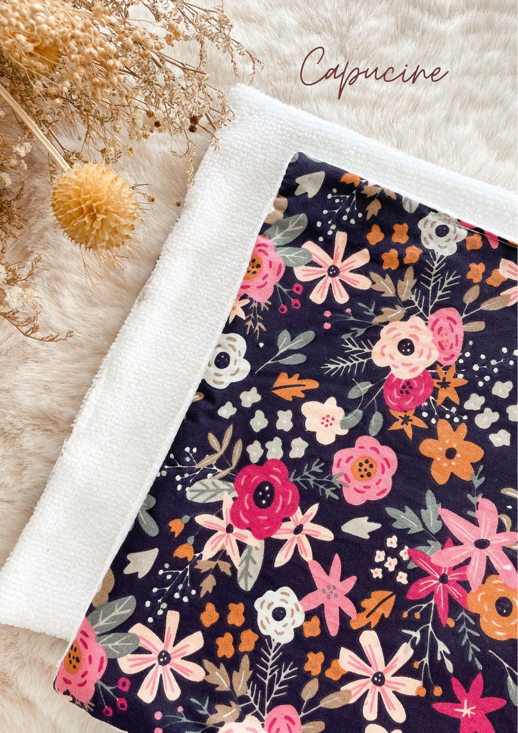 Feuille essuie-tout lavable microfibre (sans pressions)