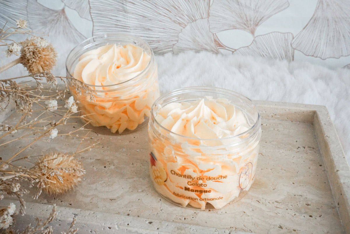 Gel douche chantilly - Savonnerie de Bormes