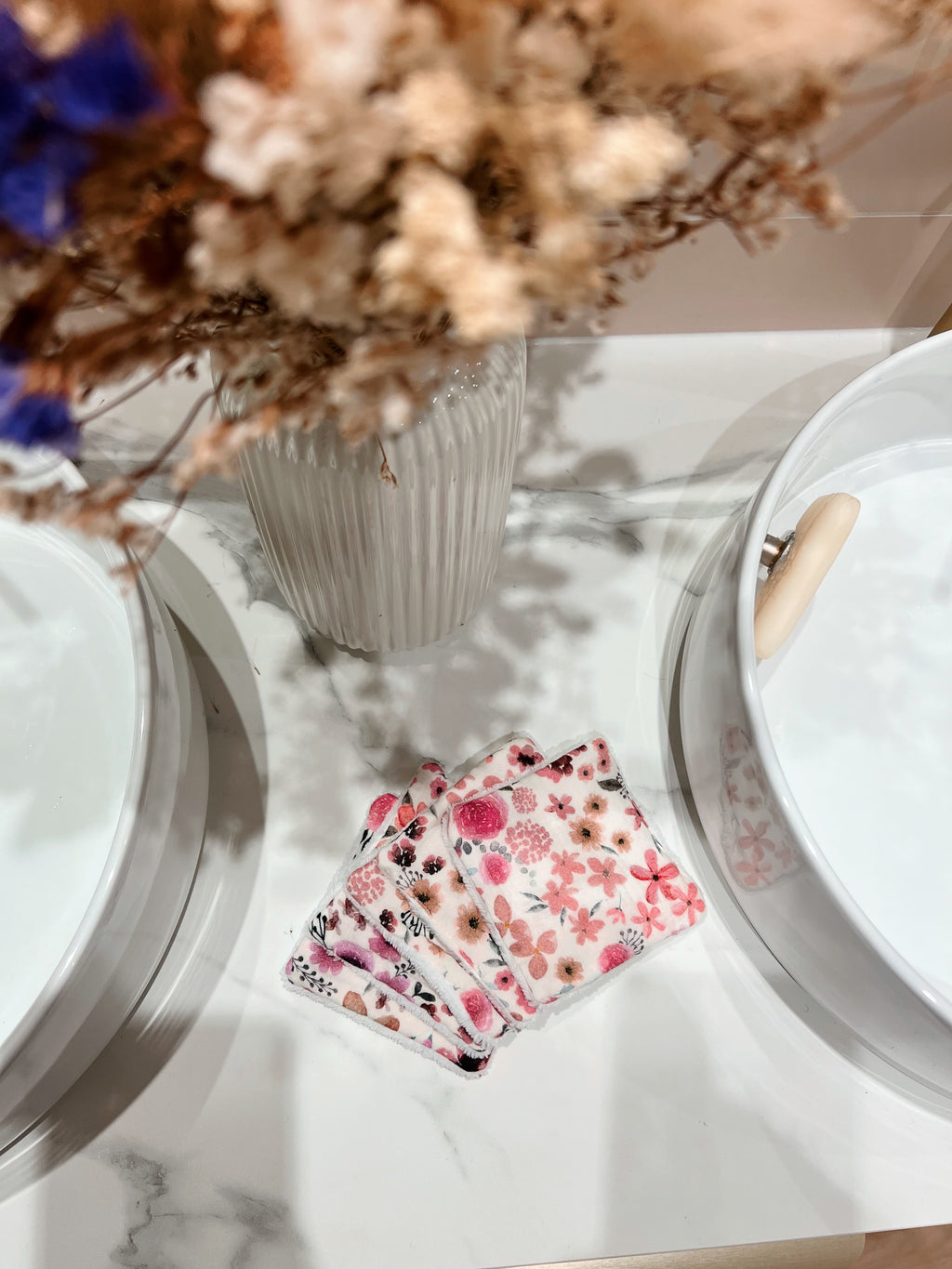 Coton lavable en éponge bambou
