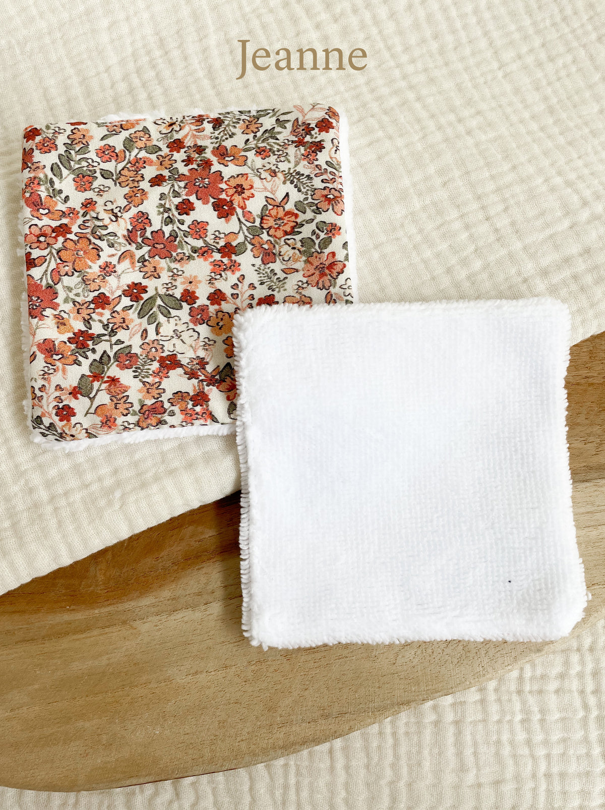 Coton lavable en éponge bambou