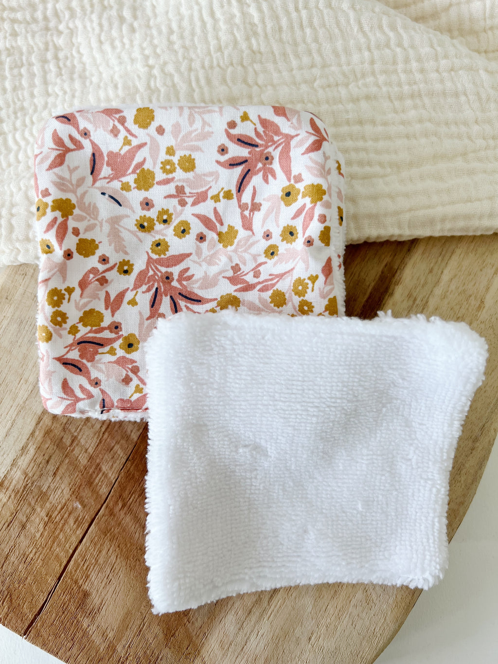 Coton lavable en éponge bambou