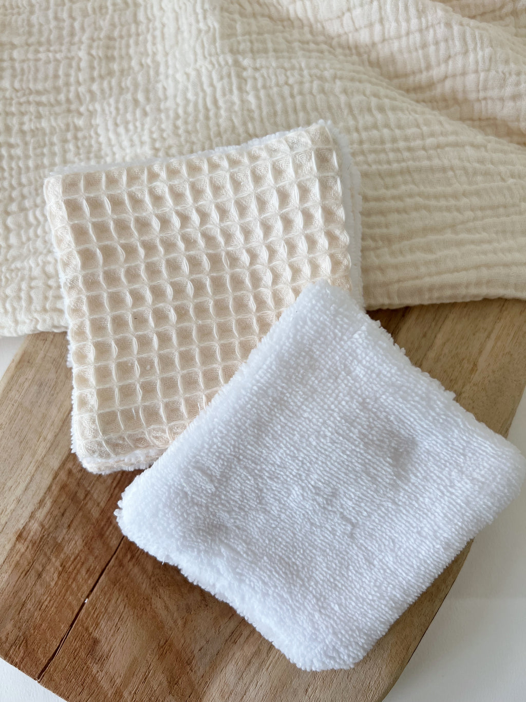 Coton lavable en éponge bambou