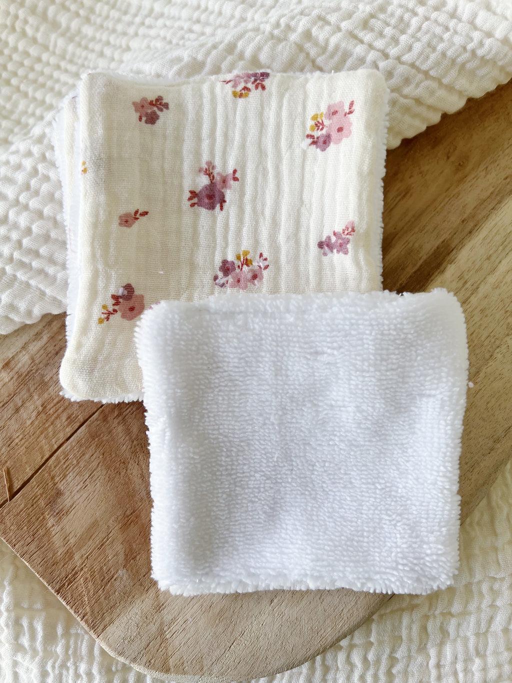 Coton lavable en éponge bambou