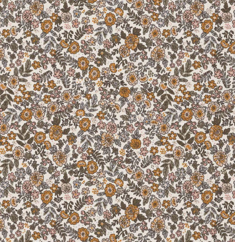 Coton enduit Barbara orange