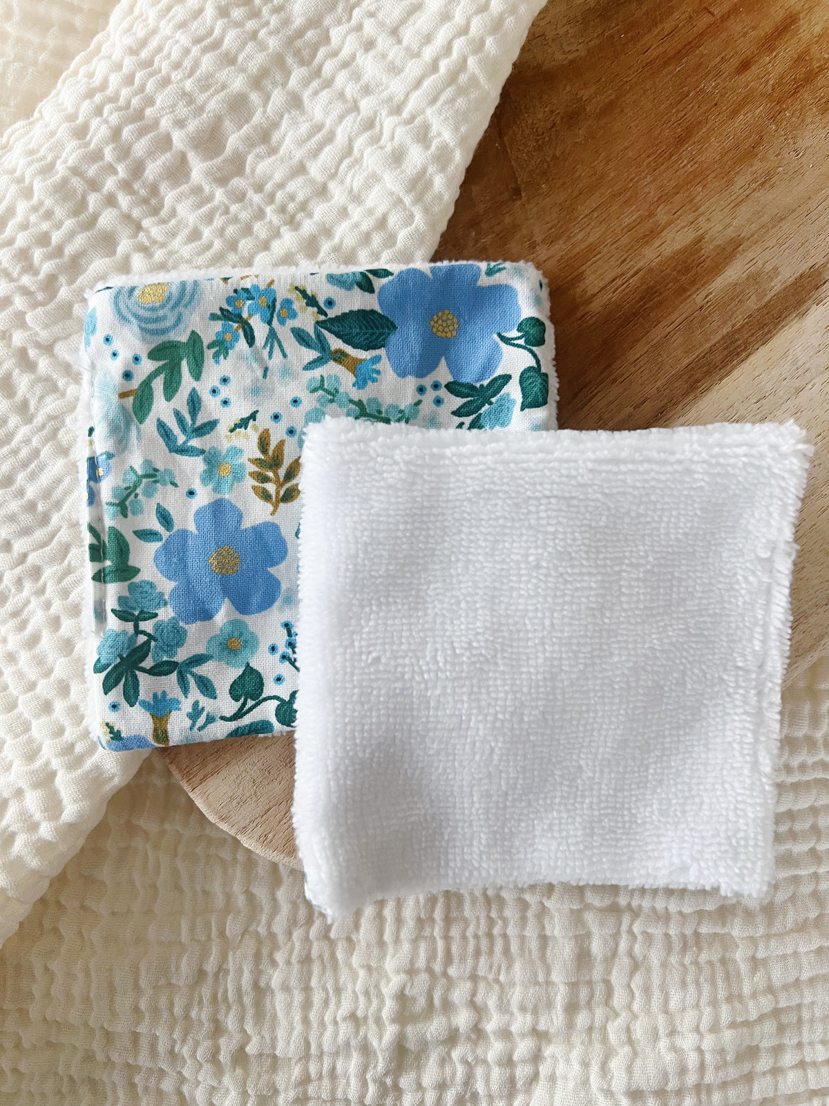 Coton lavable en éponge bambou