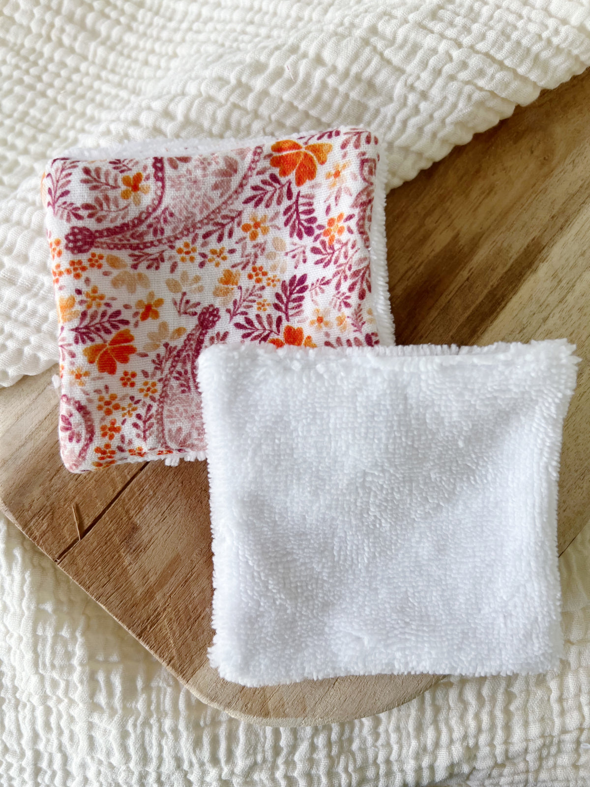 Coton lavable en éponge bambou