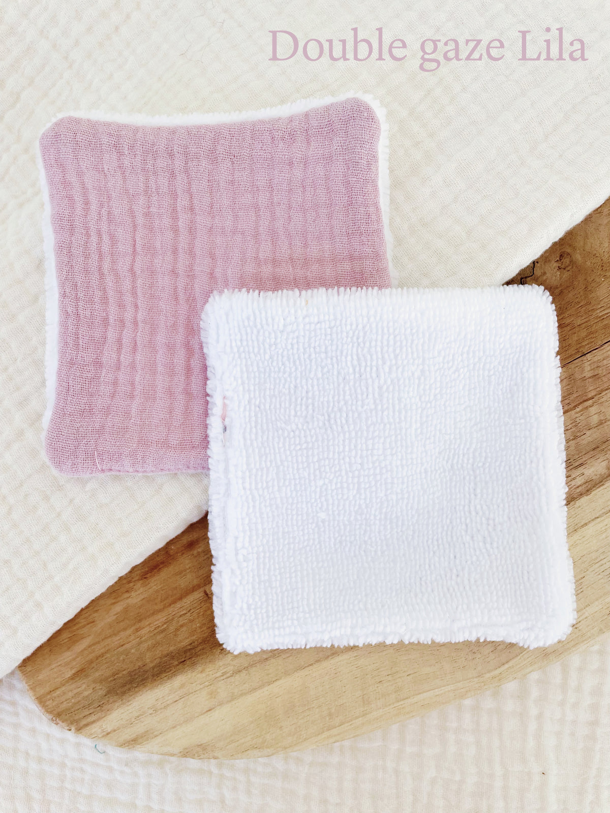 Coton lavable en éponge bambou