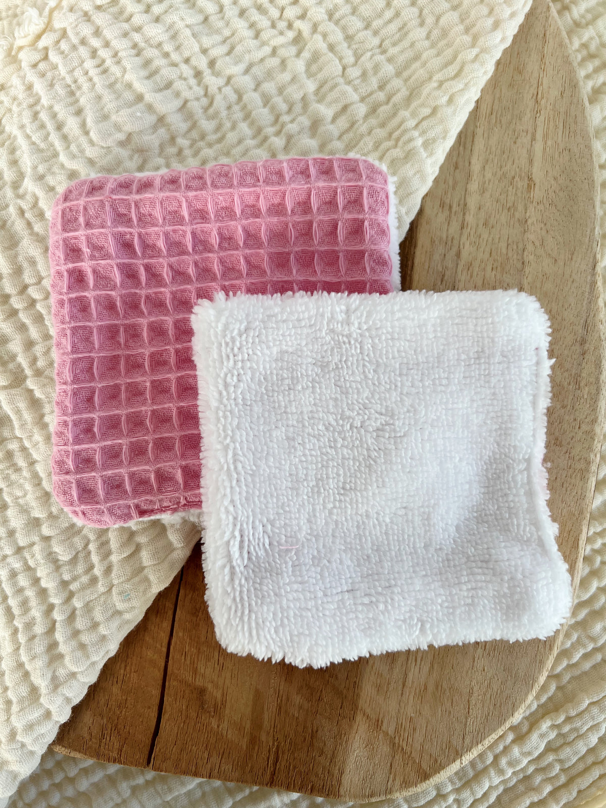 Coton lavable en éponge bambou