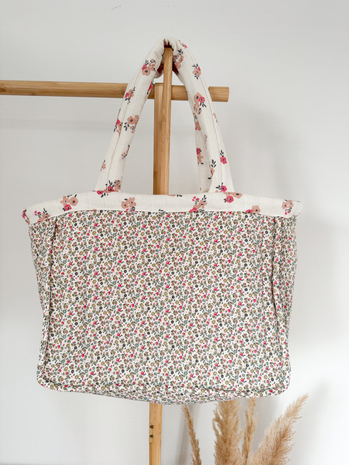 Sac cabas matelassé réversible - Les cotons de Romane