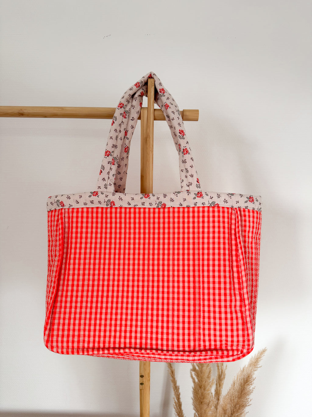 Sac cabas matelassé réversible - Les cotons de Romane