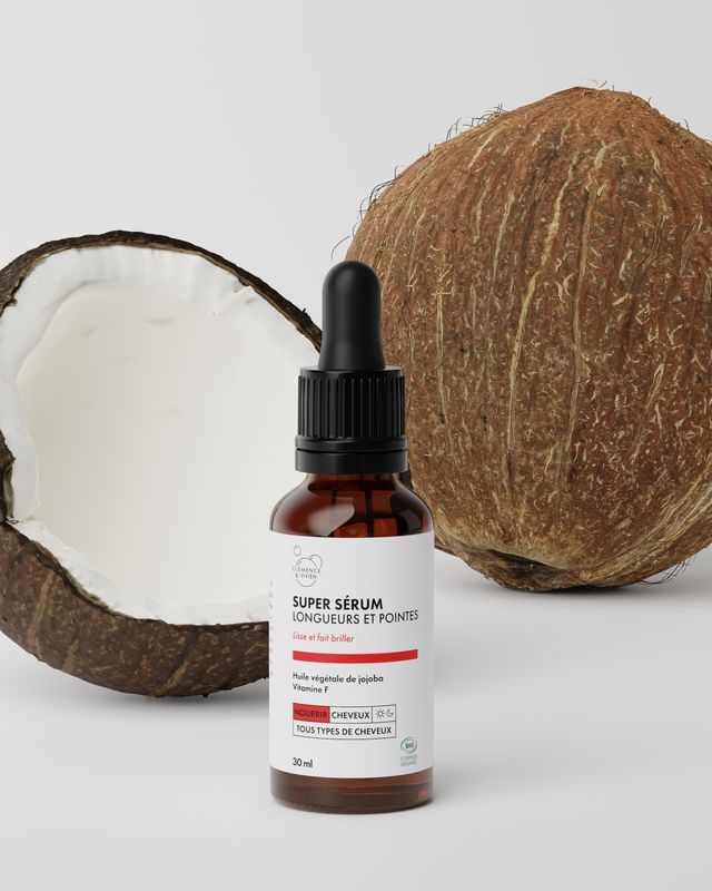 Super sérum longueurs et pointes bio - Clémence et Vivien