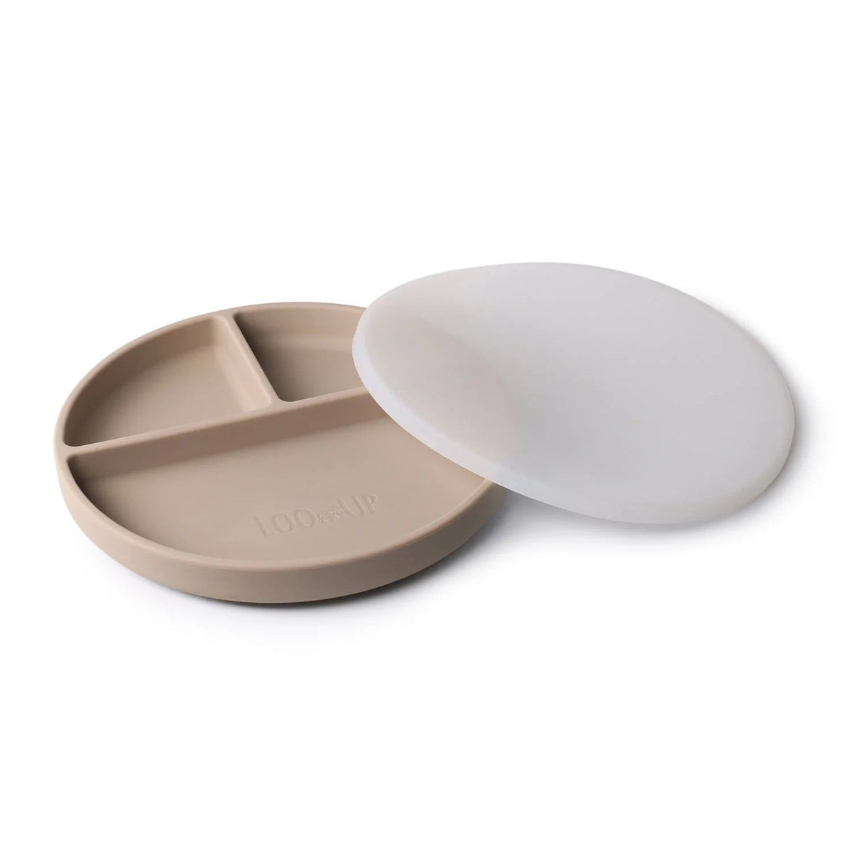 Assiette à compartiments - Loo.up - Beige