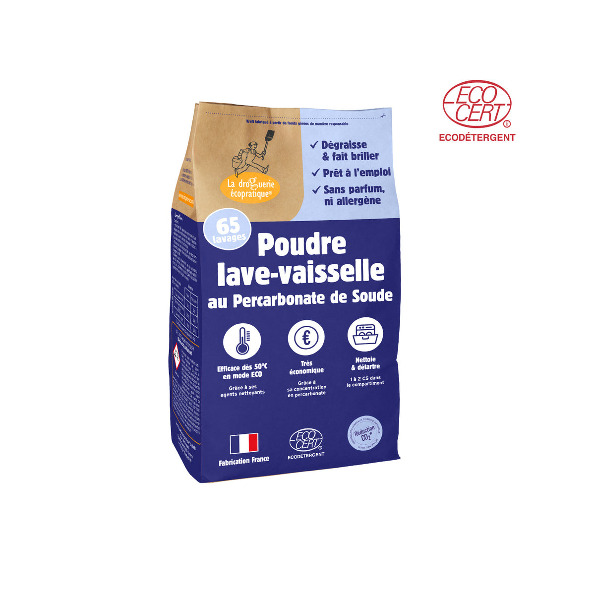 Poudre lave-vaisselle concentrée  -Droguerie écologique